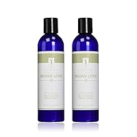 Spamaster Essentials Unscented Massage Lotion 8 Oz(Pack of 2)