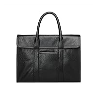 Leather Men's Briefcase Casual Cowhide Handbag Business Large Capacity Computer Bag Travel Bag