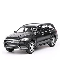 Scale Model Cars for Mercedes-Benz GLS 580 1:32 Children's Educational Toys Cool Car Model with Lights Made of Alloy Toy Car Model (Size : Black)