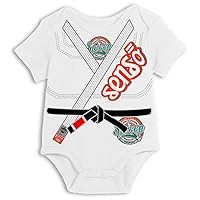 Baby Jiu Jitsu Bodysuit - Sweep Model BJJ Gi for Little Black Belts