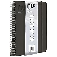 Nuco Elite A4 Wiro Journal - Black