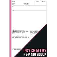 Psychiatry H&P Notebook: Mental Status Exam Templates, Classic cover