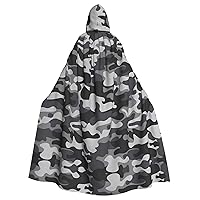 NEZIH Absctract Geometric Pattern Space Hooded Cloak for adults,Carnival Witch Cosplay Robe Costume,Carnival Party