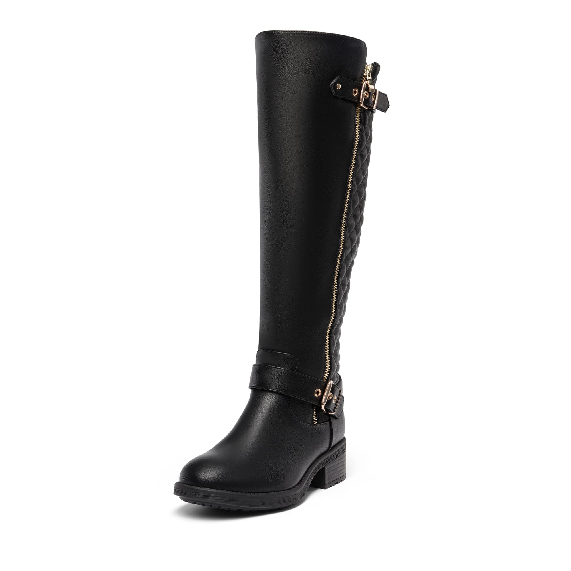 DREAM PAIRS Women's Knee High Riding Boots
