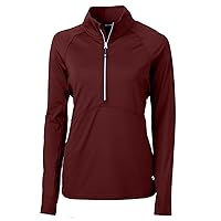 Cutter & Buck Women's Long Sleeve Adapt Eco Knit Half Zip Pullover