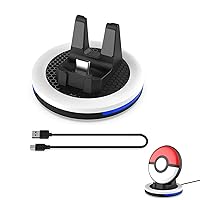 LICHIFIT Charging Dock with Indicator Light for Pokémon GO Plus + Charger Stand Base Charging Station Mount Support Accessories