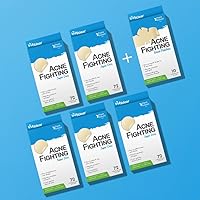 360 Acne Face & Body + 10 Nose Pimple Patches - Plant Based Hydrocolloid for Blemishes, Zits, Cystic - Cruelty Free - Overnight Blemish & Pus Removal - 6 Packs
