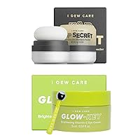 Eye Cream with Applicator - Glow-Key, 0.50 Fl Oz + Dry Shampoo - Tap Secret, 0.27 Oz Bundle