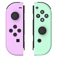 deidow Joycon Controller Compatible with Switch, Wireless Joy Cons Replacement for Switch Controller, Left and Right Switch Joycons Support Dual Vibration/Wake-up Function/Motion Control