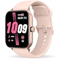 Smart Watch for Women Men (Answer/Make Call) with Alexa Built-in, iPhone Android Compatible, Sleep and Activity Tracker Heart Rate Blood Oxygen Monitor 1.8