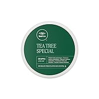 Tea Tree Shaping Cream, Hair Styling Cream, Long-Lasting Hold, Matte Finish, For All Hair Types