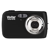 Vivitar 9.1MP Digital Camera with 1.8-Inch Screen (V9112-BLK-PR) , Color May Vary