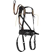 MUDDY Safeguard Youth Combo Safeguard Harness, Lineman's Rope, Tree Strap, Suspension Relief Strap, & Carabiner Super Light Easy-to-Use 360-degree Movement Outdoor Hunting Tree Climbing Gear