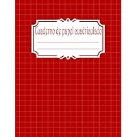 Cuaderno de Papel Cuadriculado 1 cm (Carmesí): Diario de cuadrícula para Matemáticas, Dibujo y Diseño | Ideal para Estudiantes, Ingenieros y Artistas ... cm x 27,94 cm | 100 páginas (Spanish Edition)
