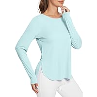 BALEAF Women's Sun Shirts UPF 50+ Long Sleeve Hiking Tops Lightweight Quick Dry UV Protection Outdoor Clothing
