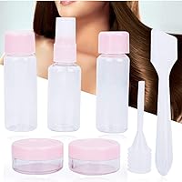 7pcs Portable Travel Makeup, Bags & Cases Refillable Containers Storage Bottle Cream Lotion Spray Cosmetics Container Set Travel Bottles Set Perfect for Business Trip or Personal