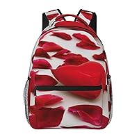 Valentine's Day Printed Lightweight Backpack Travel Laptop Bag Gym Backpack Casual Daypack