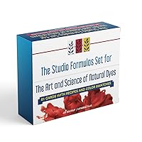 The Studio Formulas Set for The Art and Science of Natural Dyes: 84 Cards with Recipes and Color Swatches