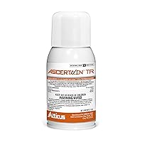 Ascertain TR Greenhouse Fogger (2oz Can) by Atticus (Compare to Attain) - Total Release Bifenthrin Insecticide/Miticide - Controls Mites, Aphids, Thrips, Fungus Gnats, Whiteflies, and Caterpillars (Packaging May Vary)