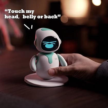 Eilik – an Cute Robot Pets for Kids and Adults, Your Perfect Interactive Companion at Home or Workspace, Unique Gifts for Girls & Boys.