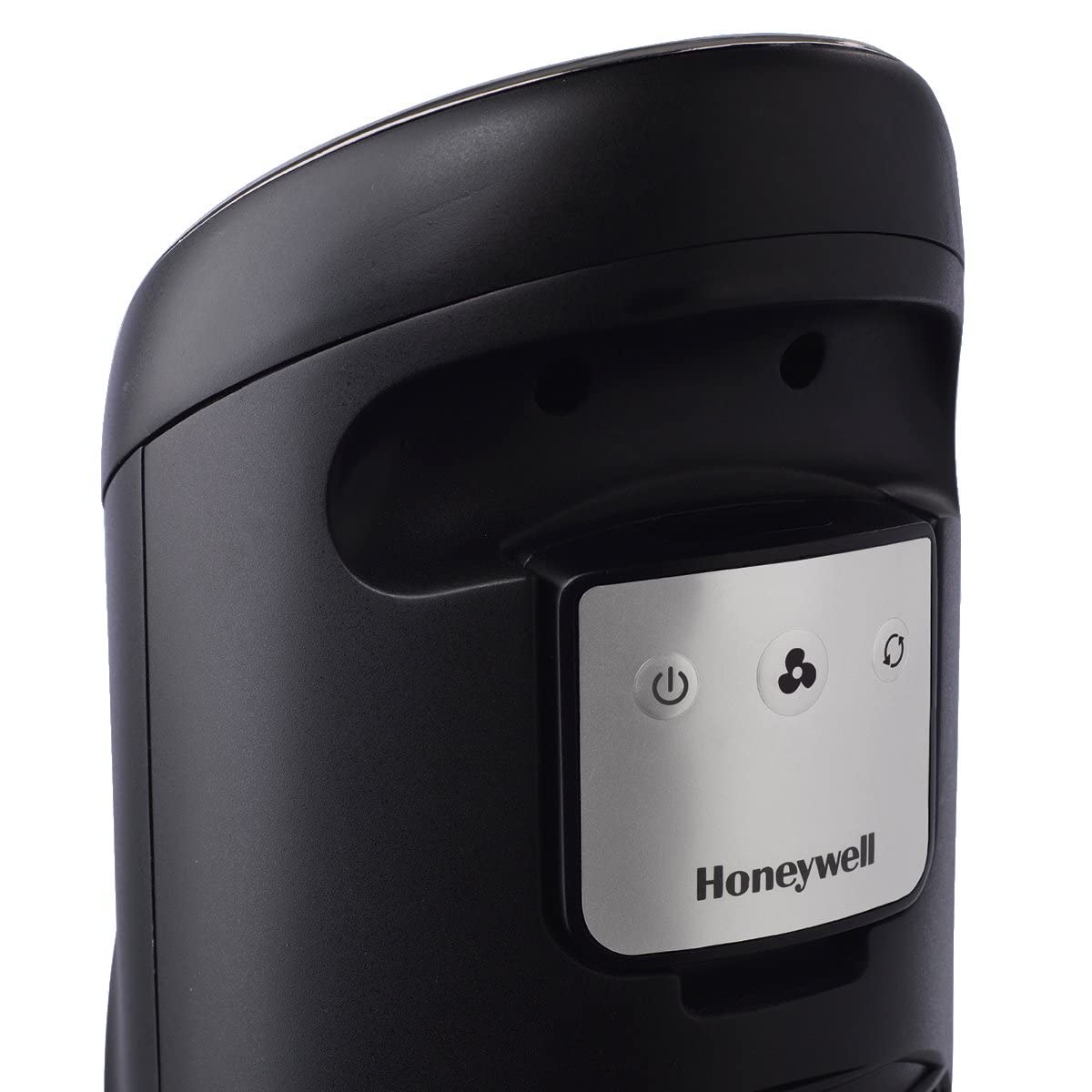 Honeywell QuietSet Oscillating Electric Tower Stand Fan 40” Powerful and Quiet 5-Speeds with Remote Control (Black) HYF260BV2