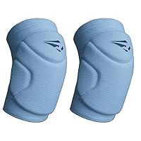 Volleyball Knee Pads with High Shock Absorbing Cushion,Adult Junior Youth Men &Women Boy Girls Gift (white, Middle and Large)