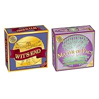 Wit's End + Matter of Fact = Challenging Board Game Bundle for Adults and Game Night