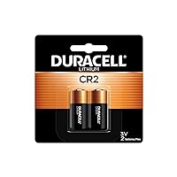 Duracell CR2 3V Lithium Battery, 1 Count Pack, CR2 3 Volt High Power Lithium Battery, Long-Lasting for Video and Photo Cameras, Lighting Equipment, and More