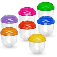 Capsule Vending Machine Translucent Acorn Capsules Empty 60 pcs 2 inch - Gumball Machine Capsules Bulk Party Favors Containers - Easter Basket Stuffers Gifts Pinata Stuffers DIY Craft Supplies