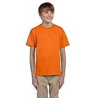 Fruit of the Loom Youth 5 oz. HD Cotton™ T-Shirt XS TENNESSEE ORANGE