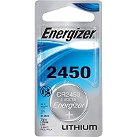 RAPHARY New 2 pcs Energizer CR2450 ECR2450 CR 2450 3v Lithium Batteries
