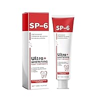 Sp-6 Ultra Whitening, Sp 6 Toothpaste, Ultra Whitening Toothpaste Sp - 6, Probiotic Brightening Toothpaste,Deep Cleaning Care Toothpaste,Fresh Breath (1PCS)