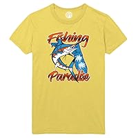 Fishing Paradise Florida State Printed T-Shirt