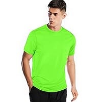 Athletic Shirts for Men Short Sleeve Quick Dry Workout Running Gym Sport Exercise Tee Moisture Wicking