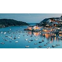 1000 Pieces Jigsaw Puzzles Salcombe Devon for Kids and Adults Wooden Personalised Assembling Jigsaw Fun Game