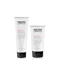 Keratin Complex Infusion Keratin Replenisher 2-Pack Set (2.5oz and 4oz - 1 each)