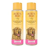 Hypoallergenic Dog Shampoo with Shea Butter & Honey for Dogs with Dry or Sensitive Skin | Cruelty Free, Sulfate & Paraben Free, pH Balanced for Dogs | 16 Oz, 2 Pack