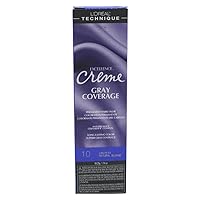 Loreal Excellence Creme Color #10 Lightest Nat. Blonde 1.74 Ounce (51ml) (3 Pack)