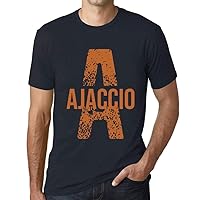 Men's Graphic T-Shirt Ajaccio Eco-Friendly Limited Edition Short Sleeve Tee-Shirt Vintage Birthday Gift Novelty