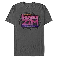 Nickelodeon Men's Big & Tall Enter Florpus Logo T-Shirt