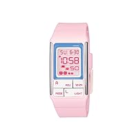 Casio Women's LDF51-4A Futuristic Slim Case Digital Sport Watch