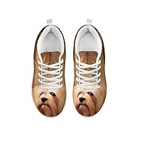 Artist Unknown Cute Lhasa Apso Dog Print Men's Casual Sneakers