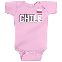 Threadrock Unisex Baby Chile National Pride Bodysuit