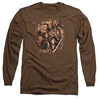 The Hobbit - Middle Earth Cast Long Sleeve 2X-Large Brown