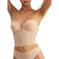 Dominique Women's Valerie V-Wire Backless Strapless Bra (32A-44F) #6390