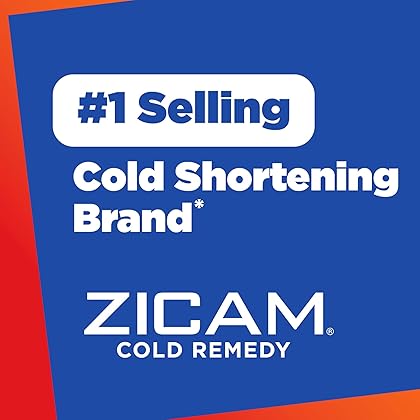 Zicam Cold Remedy Zinc Rapidmelts, Cherry Flavor, 25 Count (Pack of 1)