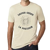 Men's Graphic T-Shirt How to Manage Pressure – Savoir Gérer La Pression – Eco-Friendly Limited Edition Short
