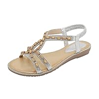 Cute Slippers Size 12 Brown Sandals Women With Gold Raffia Platform Sandals