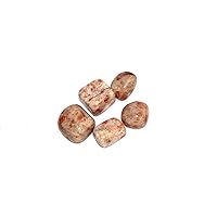 Jet New Authentic Sunstone Tumbled Stone (ONE Piece) Attractive Genuine Approx 20-30 Grams Energized Stones (Sunstone)