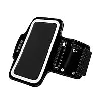 iHome IH-5P141B Sport Armband for iPhone 4/4S/5 and iPod touch, Black